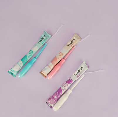 Higieniczny damski bawełniany aplikator Tampon Biodegradowalny