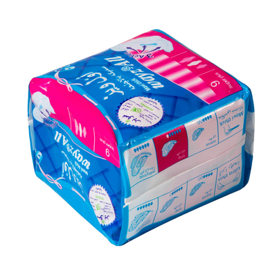 Miękkie wodoodporne podpaski higieniczne Fluff Pulp Organic Female Pads ODM
