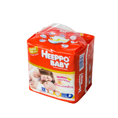 PE BackSheet Jednorazowe pieluchy dla niemowląt Pulp Pulp Baby Nappy Pads With Magic Tape