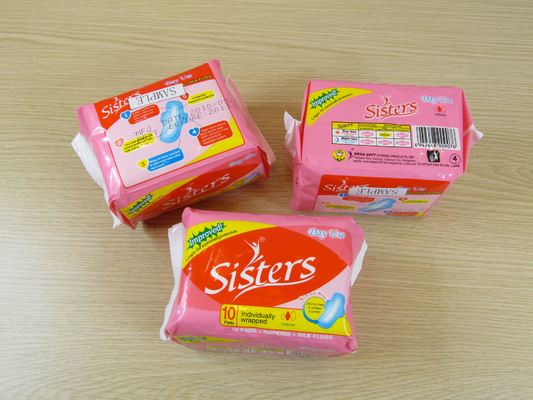 Owijanie podpasek higienicznych Wodoodporny materiał chłonny Podpaski menstruacyjne