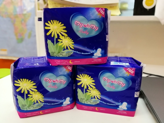 Organiczne podpaski higieniczne 280mm Jedwabne podpaski suche dla pani