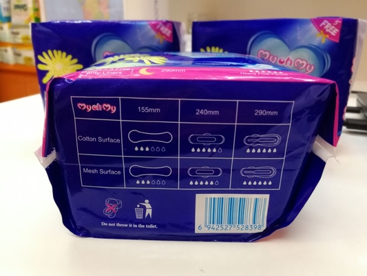 Naturalne podpaski menstruacyjne Higiena kobieca Podpaska higieniczna na noc OEM