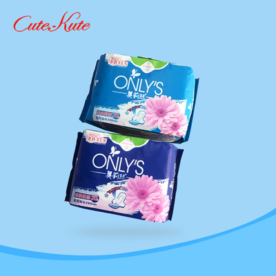 Perfumy Maxi Pad Absorbency Fluff Pulp Cotton Cover Podpaski ODM