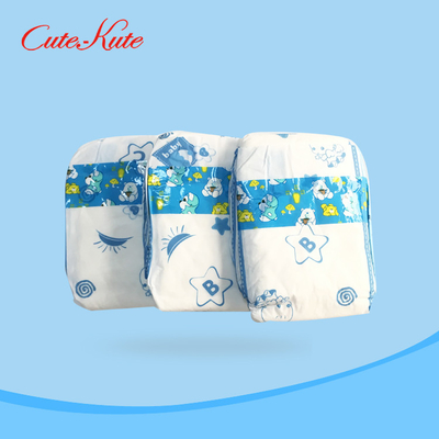 PE BackSheet Jednorazowe pieluchy dla niemowląt Pulp Pulp Baby Nappy Pads With Magic Tape