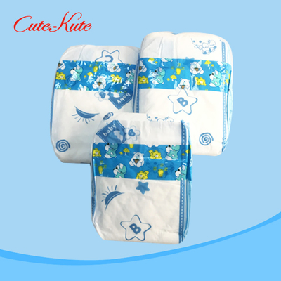 PE BackSheet Jednorazowe pieluchy dla niemowląt Pulp Pulp Baby Nappy Pads With Magic Tape