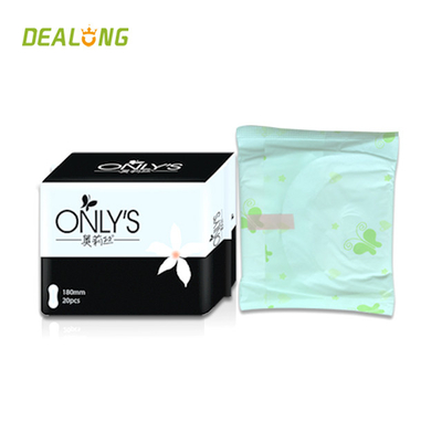 Drukowane podpaski ciążowe 250 mm Suchość Sofy Mint Pad do użytku na dzień Lady