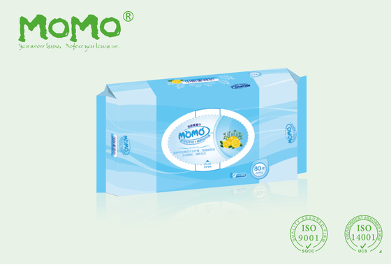 Antyseptyczne chusteczki nawilżane dla dzieci Blueberry Pearl Embossed Bactericide FDA
