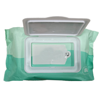 Spunlace Water Non Woven Wet Chusteczki Lawendowe Meshed Sensitive Cleaning
