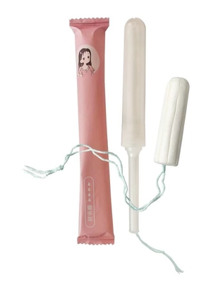 Higieniczny damski bawełniany aplikator Tampon Biodegradowalny