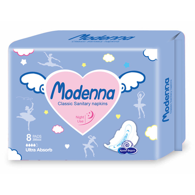 Jednorazowe podpaski higieniczne Mesh Wings 350 mm Bardzo duży nadruk OEM ODM